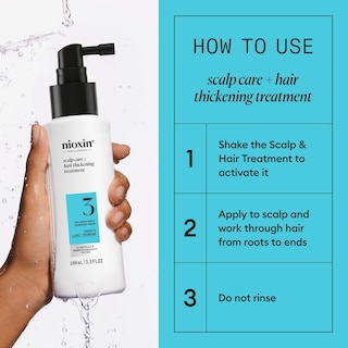 Foto 7 | Foto 7 | Sérum De Tratamiento Nioxin System 3 Para Espesar El Cuero Cabelludo Y El Cabello, 100 Ml - Venta Internacional.