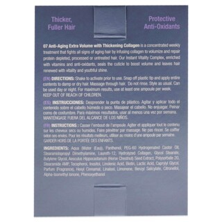 Foto 6 | Foto 6 | Tratamiento Antienvejecimiento Extra Volume Roux 07 Para Unisex - Venta Internacional.