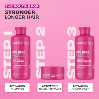 Foto 4 | Foto 4 | Mascarilla Para El Crecimiento Del Cabello Lee Stafford Grow Strong & Long 200 Ml - Venta Internacional.