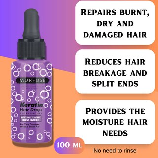 Foto 3 | Foto 3 | Gota Para El Cabello Morfose Keratin Repair Damage Smooth Frizz, 100 Ml - Venta Internacional.