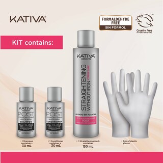 Foto 6 | Foto 6 | Tratamiento Para Alisar El Cabello Kativa Anti-frizz Xtreme Care - Venta Internacional.