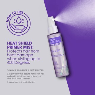 Foto 2 | Foto 2 | Prebase Para Cabello Heat Shield, Spray Para Secar Con Secador, 130 Ml, Color Oscuro Y Encantador - Venta Internacional.