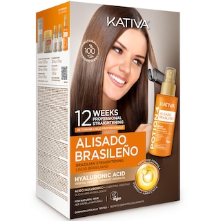 Foto 1 | Foto 1 | Kit De Tratamiento Para Alisar El Cabello Kativa Keratin Premium - Venta Internacional.