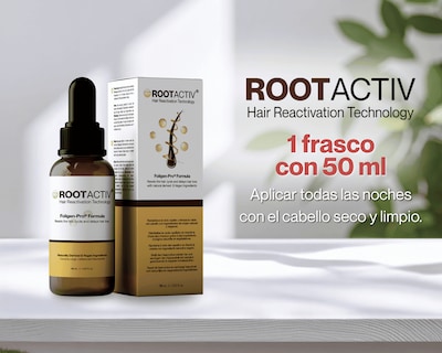 Foto 8 | Foto 8 | Loción Para La Caída Del Cabello Con Gotero Rootactiv Capilia Longa + Niacinamida Frasco Con 50 Ml.