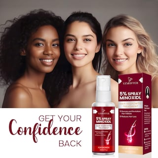 Foto 5 | Foto 5 | Tratamiento Para El Crecimiento Del Cabello Yzmoffer Con 5% De Minoxidil Para Mujeres 60 Ml - Venta Internacional.