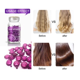 Foto 1 | Foto 1 | Cápsulas De Aceite Capilar Huoguo Para Queratina De Puntas Abiertas 30 Unidades - Venta Internacional.