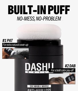 Foto 5 | Foto 5 | Cojín Para El Cabello Dashu Daily Anti-caída 16 Ml Color Negro - Venta Internacional.