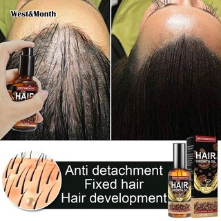 Foto 4 | Foto 4 | Aceite Para El Crecimiento Del Cabello Huoguo Cafeína 50 Ml Para Reparar El Cabello Dañado - Venta Internacional.