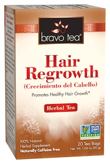 Foto 1 | Foto 1 | Té De Hierbas Bravo Tea Para El Crecimiento Del Cabello Sin Cafeína 20 Bolsitas De Té - Venta Internacional.