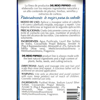 Foto 2 | Foto 2 | Shampoo Indio Papago Minoxidil para Uso Diario 1.1 L