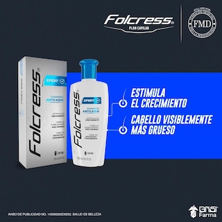 Foto 3 | Foto 3 | Champú Folcress Xpert Anticaída 250 ml