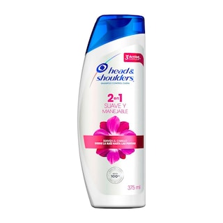 Foto 1 | Foto 1 | Shampoo Head & Shoulders 2 En 1 Suave Y Manejable 375 Ml