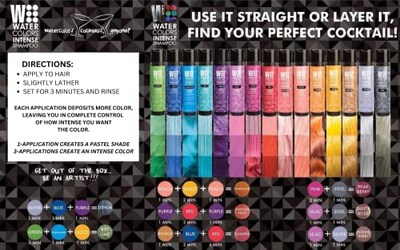 Foto 5 | Foto 5 | Champú Watercolors Intense Color Depositing Sin Sulfatos, - Venta Internacional.