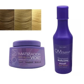 Foto 1 | Foto 1 | Set De Champú Y Acondicionador Violeta De 500 Ml Y Crema Salonex 450 - Venta Internacional.