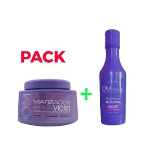 Foto 2 | Foto 2 | Set De Champú Y Acondicionador Violeta De 500 Ml Y Crema Salonex 450 - Venta Internacional.