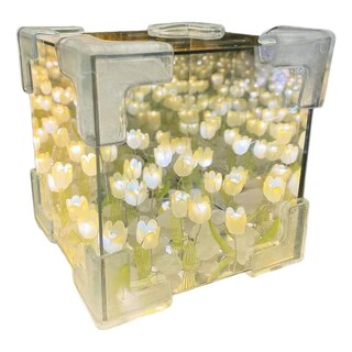 Foto 1 | Foto 1 | Lámpara De Espejo Con Luz Nocturna, Diseño De Tulipanes, Bricolaje, 12 Cm - Venta Internacional.