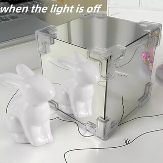 Foto 5 | Foto 5 | Lámpara De Espejo Con Luz Nocturna, Diseño De Tulipanes, Bricolaje, 12 Cm - Venta Internacional.