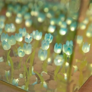 Foto 7 | Foto 7 | Lámpara De Espejo Con Luz Nocturna, Diseño De Tulipanes, Bricolaje, 12 Cm - Venta Internacional.