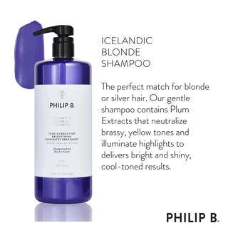 Foto 2 | Foto 2 | Champú Philip B Icelandic Blonde 947ml Para Corregir El Tono - Venta Internacional.