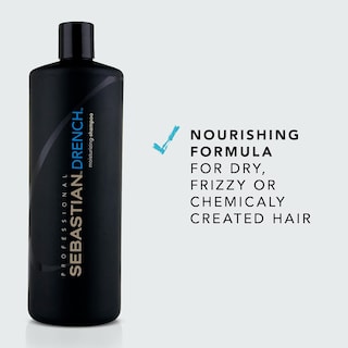 Foto 3 | Foto 3 | Champú Sebastian Drench 1l Hidratante Para Cabello Seco O Encrespado - Venta Internacional.
