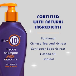 Foto 3 | Foto 3 | Champú It's A 10% Haircare Miracle Con Queratina, 300 Ml - Venta Internacional.