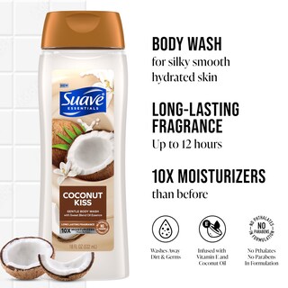 Foto 2 | Foto 2 | Gel De Baño Suave Hidratante Coconut Kiss Women 530ml X6 - Venta Internacional.