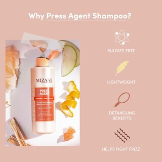 Foto 3 | Foto 3 | Champú Mizani Press Agent, Suavizante Térmico, 250 Ml, Sin Sulfatos - Venta Internacional.