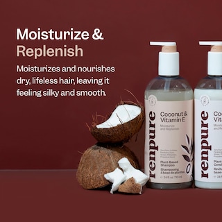 Foto 2 | Foto 2 | Champú Renpure A Base De Plantas De Coco Y Vitamina E 710 Ml - Venta Internacional.