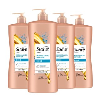 Foto 1 | Foto 1 | Champú Suave Professionals Shine Moroccan Infusion 800 Ml X 4 - Venta Internacional.