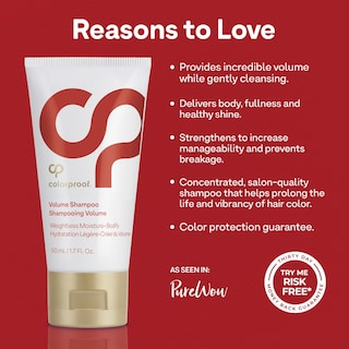 Foto 3 | Foto 3 | Champú Colorproof Volume 50 Ml Para Mujer, Talla De Viaje - Venta Internacional.