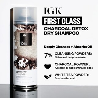 Foto 2 | Foto 2 | Champú Seco Igk First Class Charcoal Detox 185 Ml Vegan - Venta Internacional.