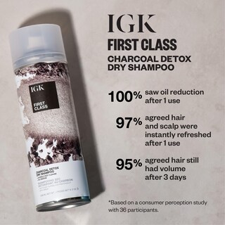 Foto 3 | Foto 3 | Champú Seco Igk First Class Charcoal Detox 185 Ml Vegan - Venta Internacional.