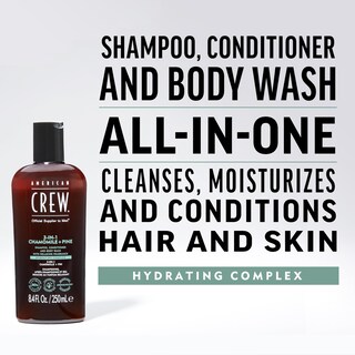 Foto 2 | Foto 2 | Champú, Acondicionador Y Gel De Baño American Crew 450 Ml - Venta Internacional.