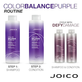 Foto 6 | Foto 6 | Champú Joico Color Balance Purple, 1 Litro, Para Rubios Y Grises Fríos - Venta Internacional.