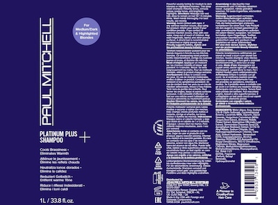 Foto 7 | Foto 7 | Champú Paul Mitchell Platinum Plus Púrpura 1l - Venta Internacional.
