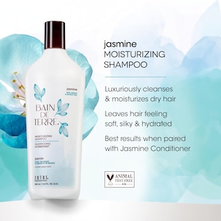 Foto 3 | Foto 3 | Champú Bain De Terre Jasmine Hidratante Para Cabello Seco, 400 Ml - Venta Internacional.