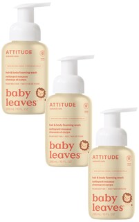 Foto 1 | Foto 1 | Jabón Espumoso 2 En 1 Para Cabello Y Cuerpo Attitude Baby 300 Ml X3 - Venta Internacional.
