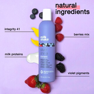 Foto 6 | Foto 6 | Champú Milk_shake Silver Shine Purple Para Cabello Rubio 50 Ml - Venta Internacional.