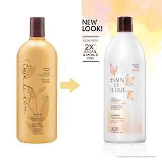 Foto 2 | Foto 2 | Champú Bain De Terre Para Conservar El Color De La Pasiflora, 1 Litro - Venta Internacional.