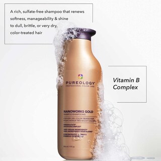 Foto 2 | Foto 2 | Champú Pureology Nanoworks Gold Para Cabello Teñido Muy Seco - Venta Internacional.