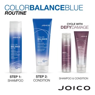 Foto 6 | Foto 6 | Champú Joico Color Balance Blue 300 Ml Para Cabello Castaño Aclarado - Venta Internacional.