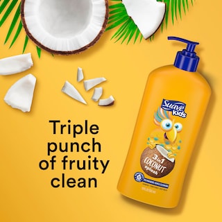 Foto 3 | Foto 3 | Gel De Baño, Champú Y Acondicionador 3 En 1 Suave Kids Coconut 530 Ml - Venta Internacional.