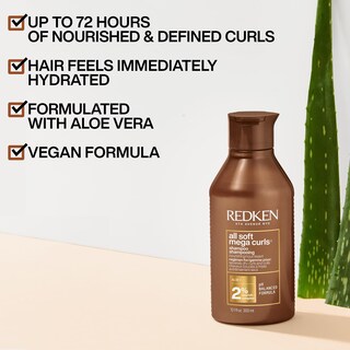 Foto 4 | Foto 4 | Champú Redken All Soft Mega Curls Sin Sulfatos, 300 Ml - Venta Internacional.