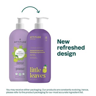 Foto 2 | Foto 2 | Champú Y Gel De Baño Attitude Para Niños Vainilla Y Pera 946ml - Venta Internacional.