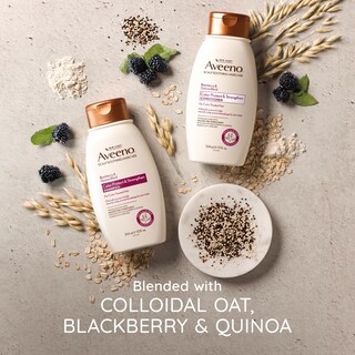 Foto 5 | Foto 5 | Champú Aveeno Blackberry Quinoa Protein, 355 Ml, Teñido - Venta Internacional.
