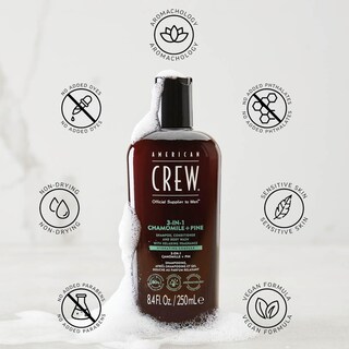 Foto 6 | Foto 6 | Champú, Acondicionador Y Gel De Baño American Crew 250 Ml - Venta Internacional.