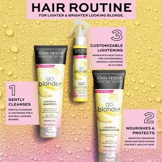 Foto 6 | Foto 6 | Champú John Frieda Go Blonder Lightening 245 Ml Para Cabello Rubio - Venta Internacional.