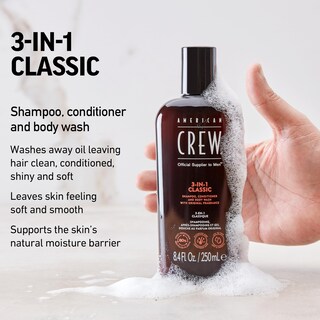 Foto 4 | Foto 4 | Champú, Acondicionador Y Gel De Baño 3 En 1 American Crew, 450 Ml - Venta Internacional.