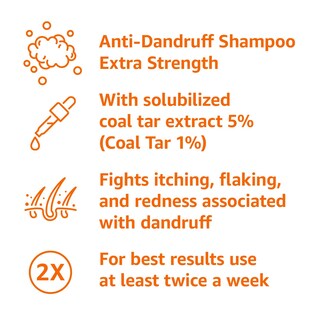 Foto 3 | Foto 3 | Champú Amazon Basics Therapeutic Plus En Gel Anticaspa - Venta Internacional.