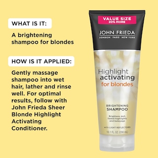 Foto 5 | Foto 5 | Champú John Frieda Sheer Blonde Brightening 250 Ml Con Aguacate - Venta Internacional.